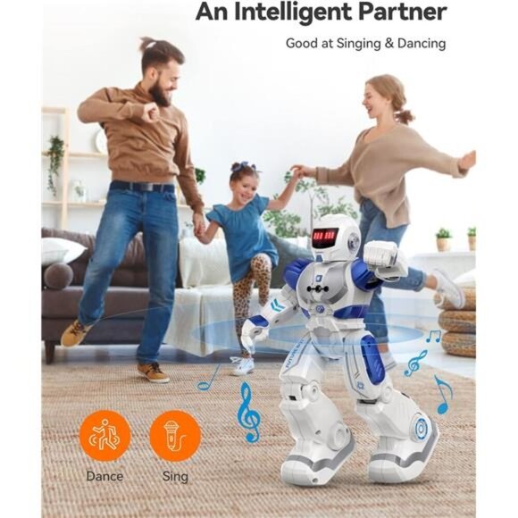 Programmable Robot, Gesture Sensing Intelligent Remote Control Robot for Kids - Picture 6 of 7